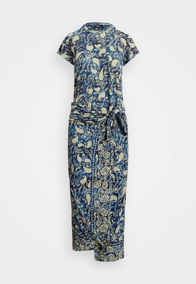 Polo Ralph Lauren SHORT SLEEVE DAY DRESS - Jerseykjole - multi-coloured