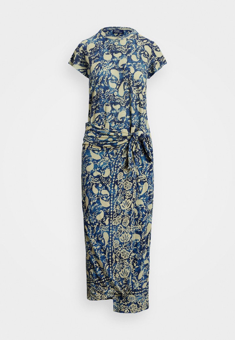 Polo Ralph Lauren SHORT SLEEVE DAY DRESS - Jersey dress - multi-coloured