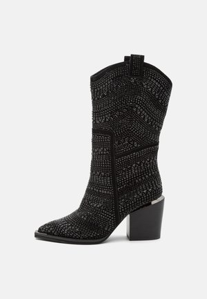 Botas de tacón - black