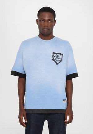 VINTAGE WASHED TEE - T-shirt imprimé - blue