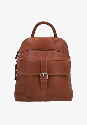 Gusti Leder ALENA - Rugzak - mittelbraun