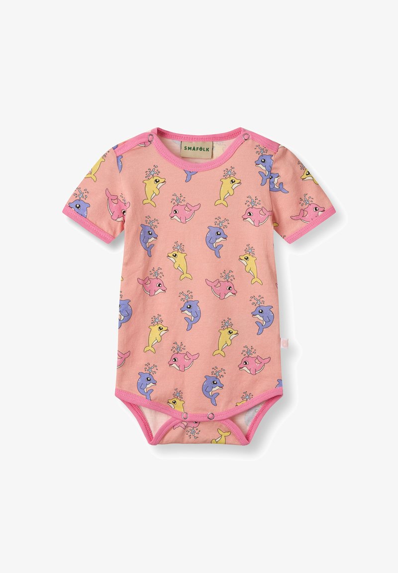 Småfolk SHORT-SLEEVED WITH BABY DOLPHINS - Σώμα - blossom