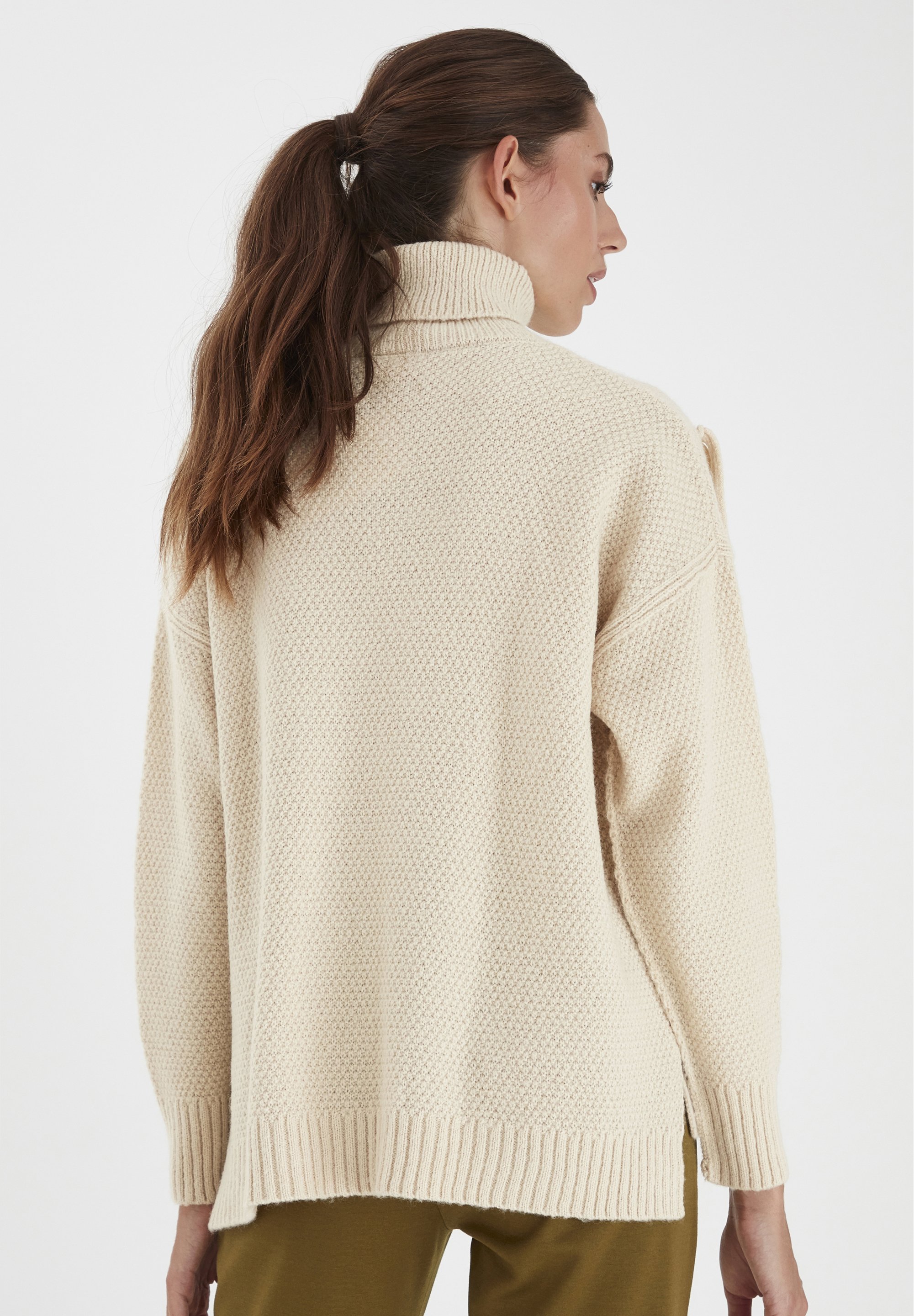 ICHI IHMARISSA LS Trui tapiocabeige Zalando.nl ICHI Lange truien online kopen | ZALANDO