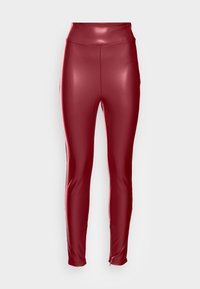 PRISCILLA  - Leggings - Calças - beet juice red