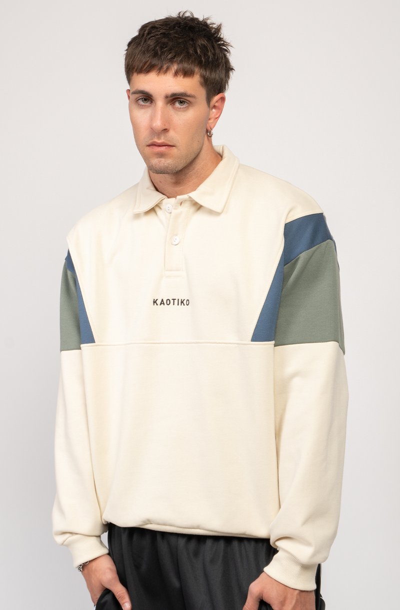 Kaotiko CREW HARRY UNISEX - Sudadera - green