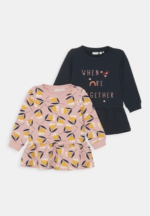 NMFVOLTATUNIC 2 PACK - Felpa - coral blush