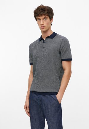 s.Oliver, STRICKPULLOVER - Poloshirt - navy