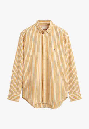 GANT REGULAR FIT DE A RAYAS - Skjorter - medal yellow