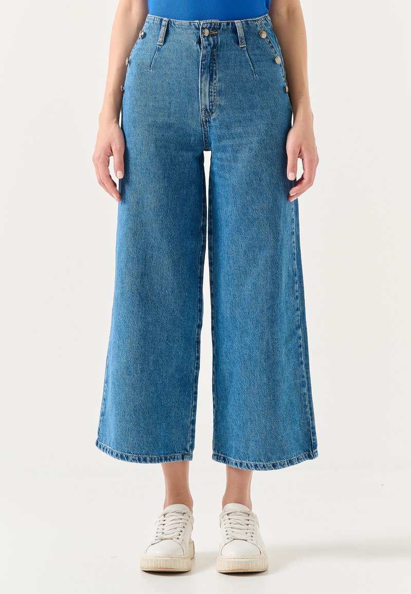 Jimmy Key Jeans a zampa blue denim/blu denim Zalando.it