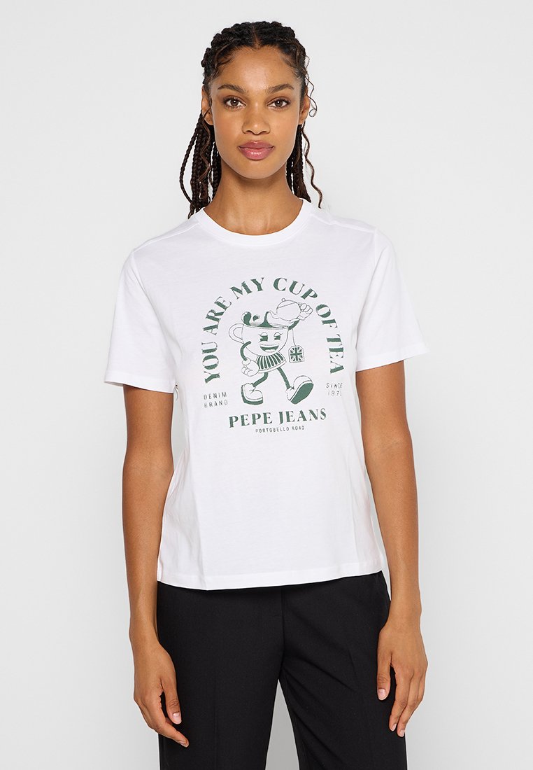 Pepe Jeans T-shirt print wit