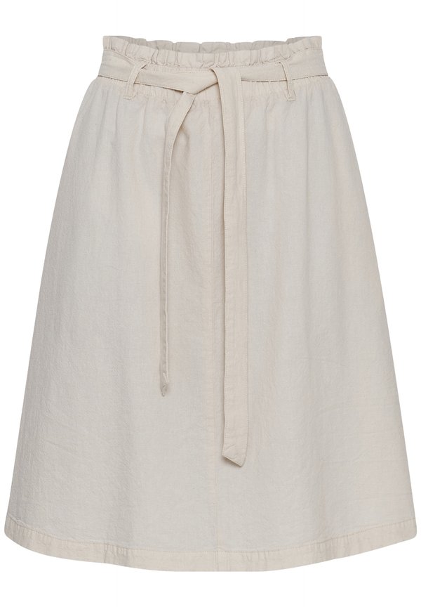 OXLERKE - A-line skirt - oatmeal4