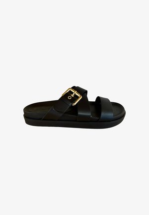 Bryan Stepwise, SANDALIA ABIERTA PLATAFORMA - Sandalias planas - black
