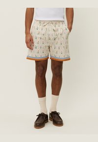 Les Deux - STAN WILD FLOWERS SWIMSHORTS - Šortai - ivory Miniatiūros vaizdas 1