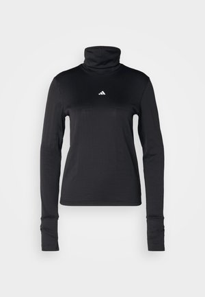 adidas Performance TECHFIT COLD.RDY FUNNEL NECK LONG SLEEVE LONG-SLEEVE - Top dugih rukava - black