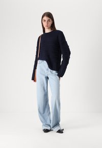 YAS Tall YASTIMU PULLOVER - Pulóver - navy blazer