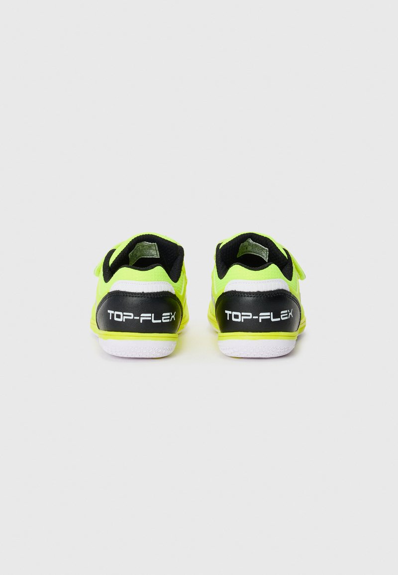 Chaussures De Futsal Joma Top Flex 2528 TF – Tige Cuir, Semelle Caoutchouc, Jaune – Homme