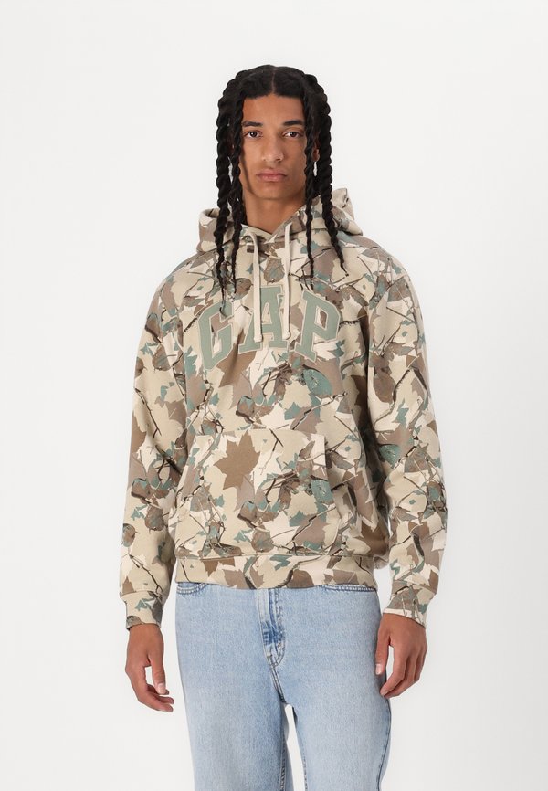 CORE ARCH - Hoodie - olive