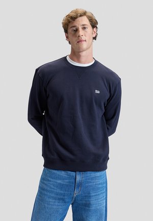 Lee PLAIN CREW SWS - Huppari - dark blue