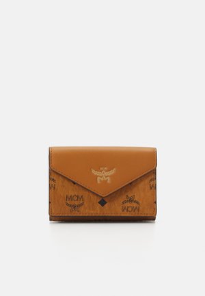 MCM AREN ZIPPED WALLET XMINI - Geldbörse - cognac - Zalando.de