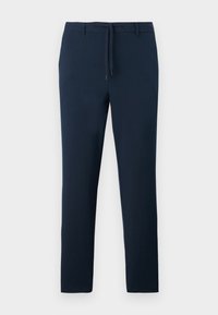 PINSTRIPES TROUSERS - Trousers - navy