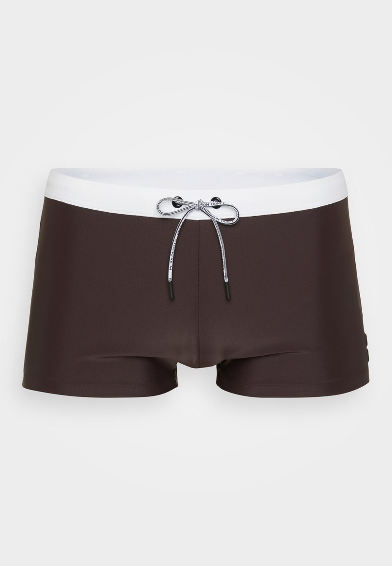 Ron Dorff SWIM BOXER TRUNKS BICOLOR - Μαγιό ανδρικό - espresso/nude ...