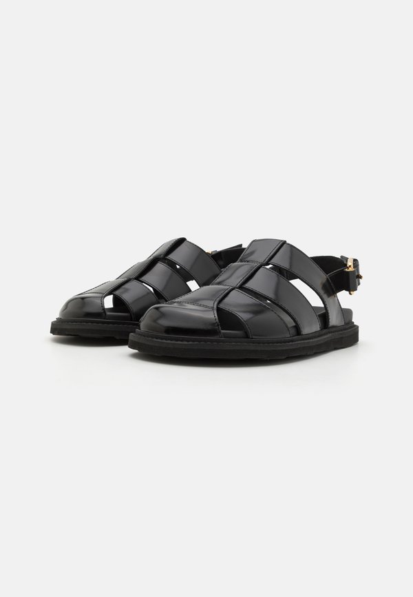 SPORTY - Sandals - nero4