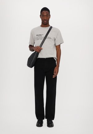 UNISEX - Vaqueros rectos - black