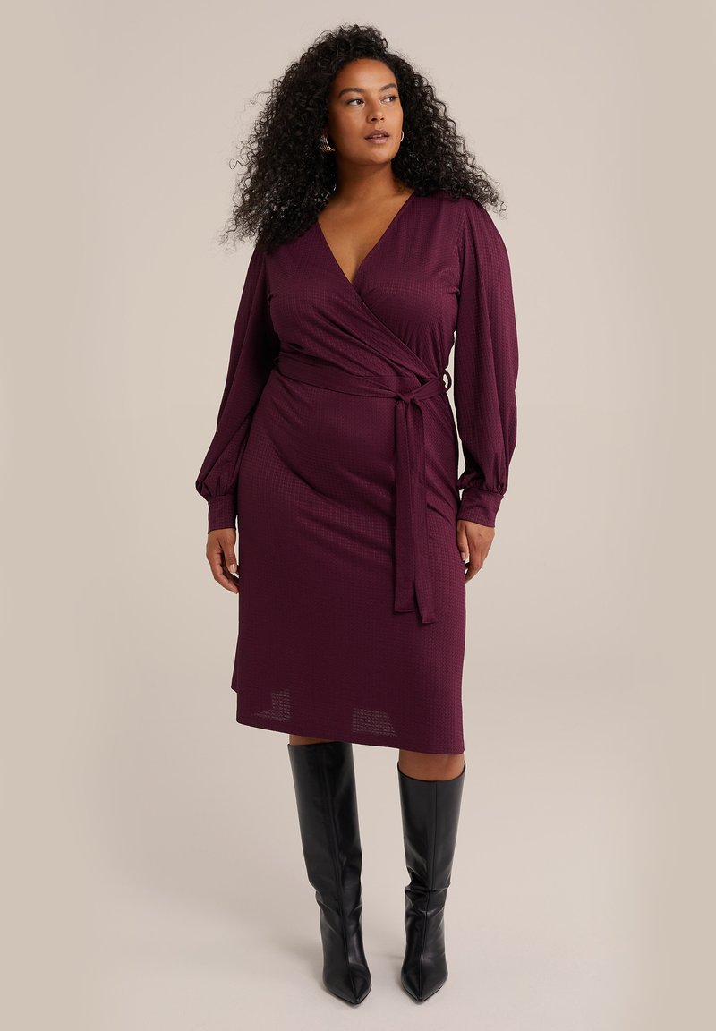 WE Fashion CURVE - Dnevna haljina - violet
