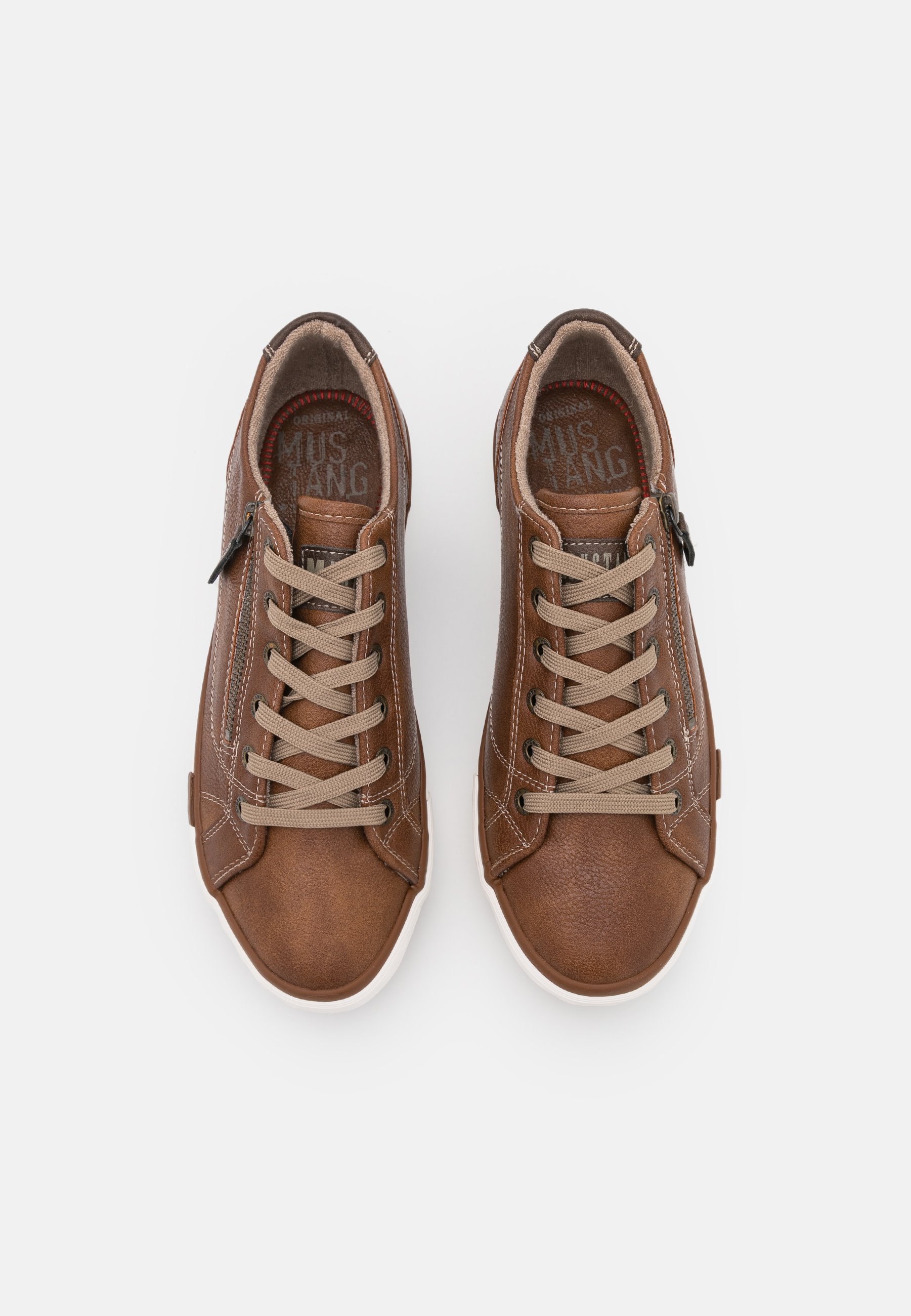Mustang Sneakers laag - cognac - Zalando.be
