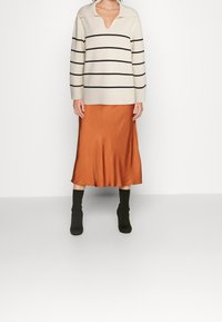Selected Femme Stickad tröja - off-white