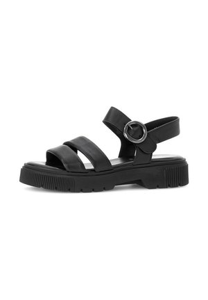 Platform sandals - black