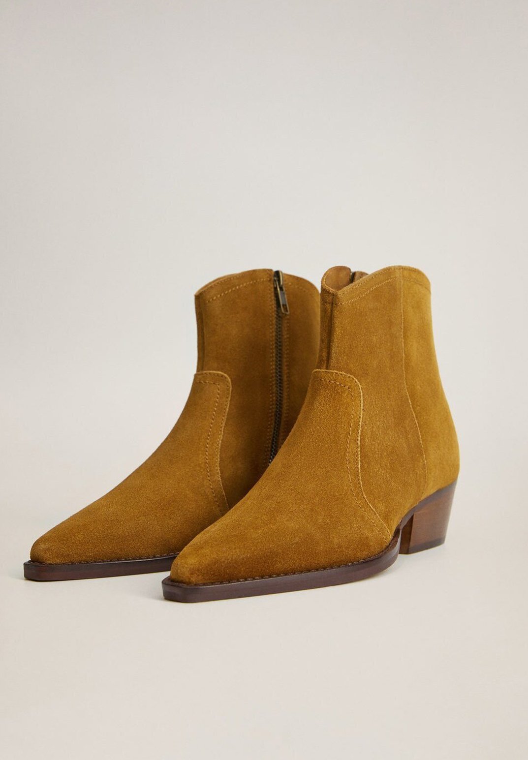 Mango CRUCE - Ankelboots - sandfarben Mango CRUCE - Ankelboots - sandfarben