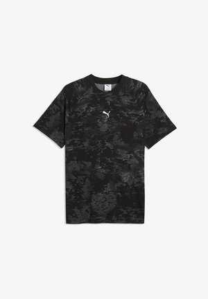 Puma, PUMA SPORT CAMO T-SHIRT - T-shirt con stampa - black
