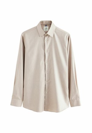 TEXTURED SINGLE  - Businesshemd - neutral brown
