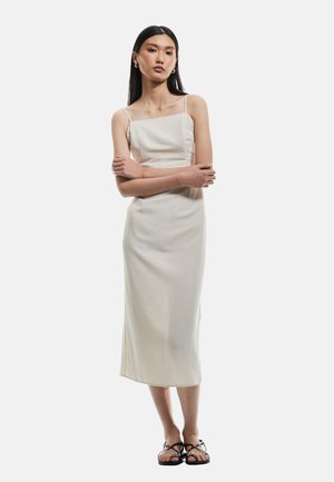 Koton STRAPPY MIDI  - Jurk - beige