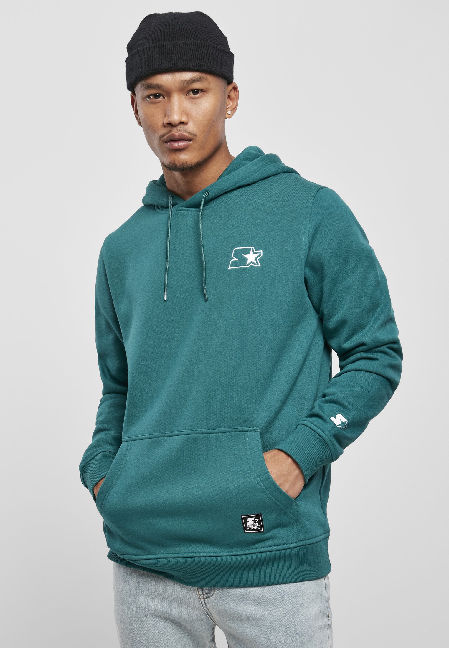 Generisch Felpa Con Cappuccio DDR Uomo, Verde Taglia S, Con Tasca A Marsupio, Misto Cotone 280g/m², Design Retrò Con Trabi E Simson