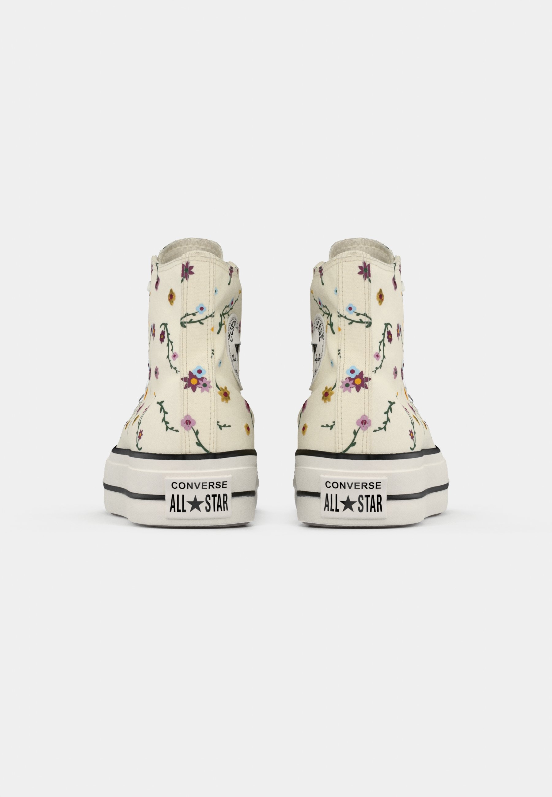 vintage floral chuck taylor all star high top