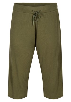3/4 sportsbukser - dark green