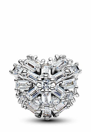 CŒUR SCINTILLANT - Charm - silver-coloured