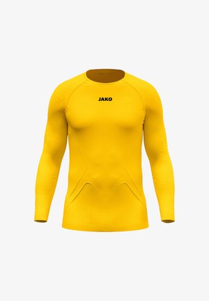 JAKO, JAKO LIGHTWEIGHT UNDERWEAR SHIRT UNDERWEAR - KURZARM - Maglietta intima - gelb
