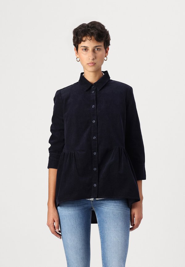 ONLCANBERRY MOXI SHIRT  - Button-down blouse - night sky