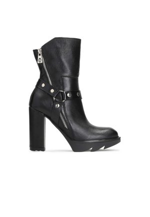 Bottines à talons hauts - black
