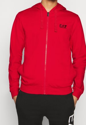 Sudadera con cremallera - red