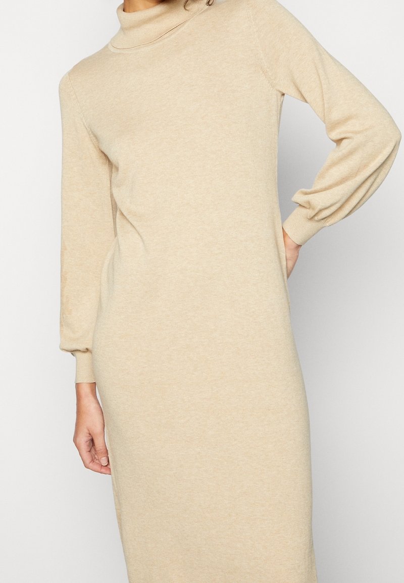 esprit knitted dress Jumper - sand Womens dresses