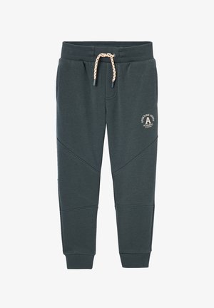 Vertbaudet, VERTBAUDET JUNGEN JOGGINGHOSE BUNDWEITE VERSTELLBAR - Tracksuit bottoms - moosgrün
