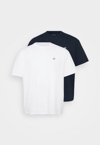 2 PACK - Basic póló - black/white