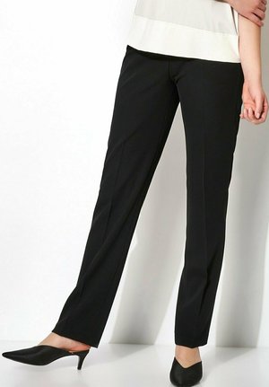 SALLY - Trousers - black