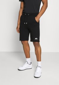 Alpha Industries - BASIC SL - Pantaloni sportivi - black Immagine in miniatura 1