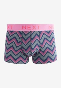 Next PATTERN FOUR PACK - Boxerkalsong - grey colour pop zig zag stripe pattern