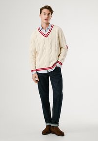 Pepe Jeans PACE - Strickpullover - ivory white